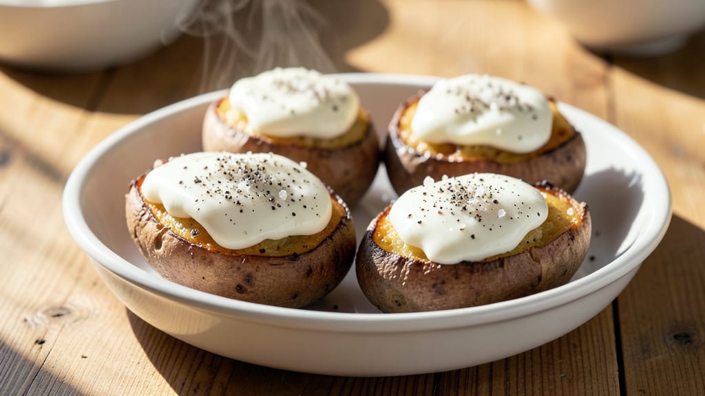America's Test Kitchen Twice-Baked Potatoes Recipe: Vinegar-Kissed Crunch Over Ultra-Creamy Centers