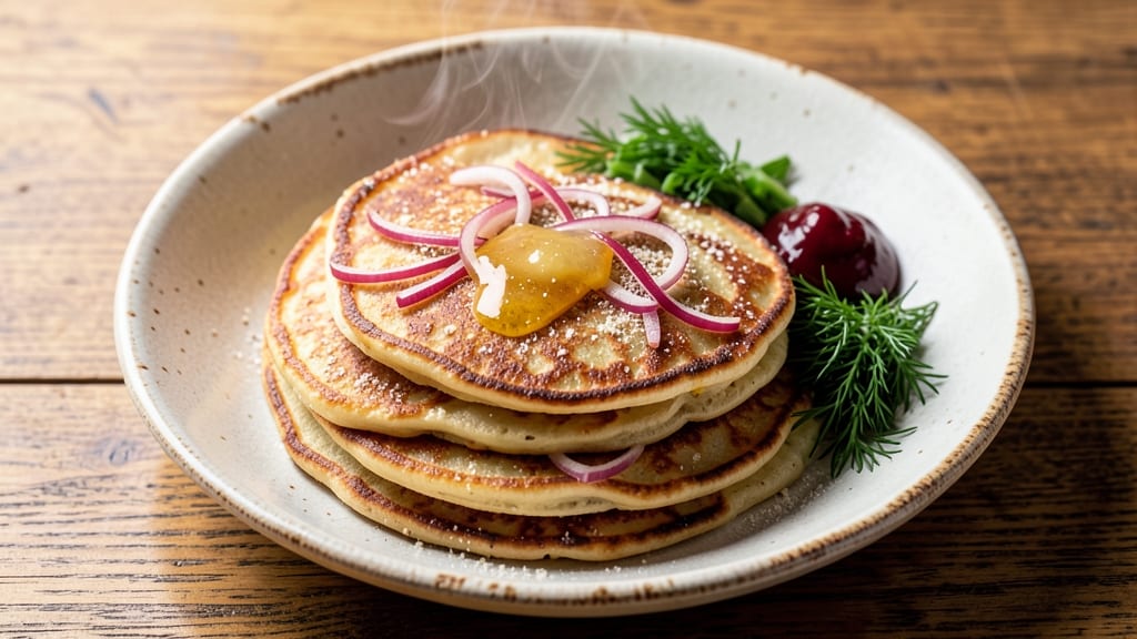 Authentic Polish Potato Pancake Recipe: Crispy Cornmeal Crowns With Onion Caramel Depth