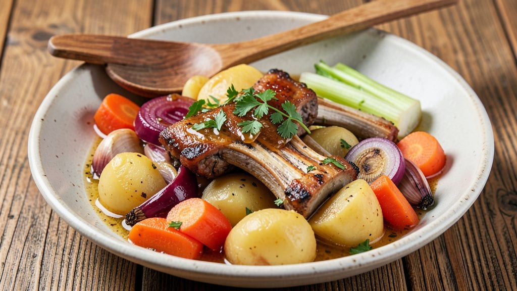 Boiled Neck Bones and Potatoes Recipe: Savory Broth-Braised Comfort in One Pot