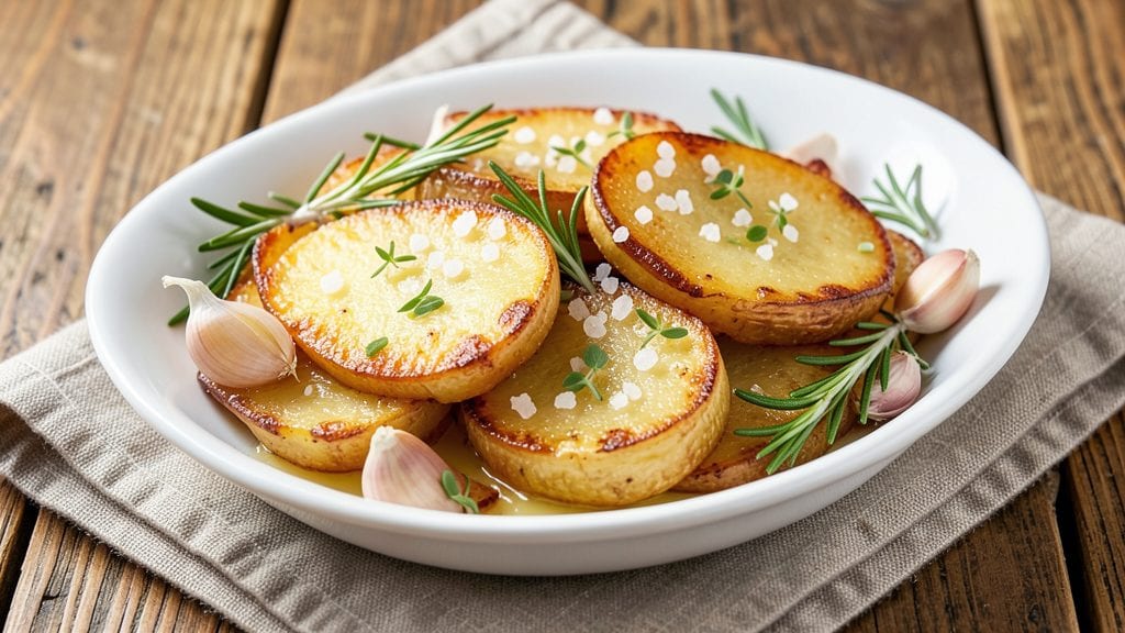 Canned Sliced White Potatoes Recipe: One-Pan Garlic-Herb Roast with Crispy Edges