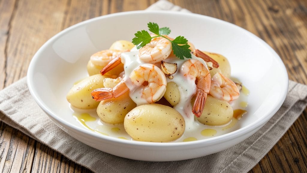 Deanie's Seafood Boiled Potatoes Recipe: Vinegar-Kissed Crunch Meets Buttery Shrimp Flavor