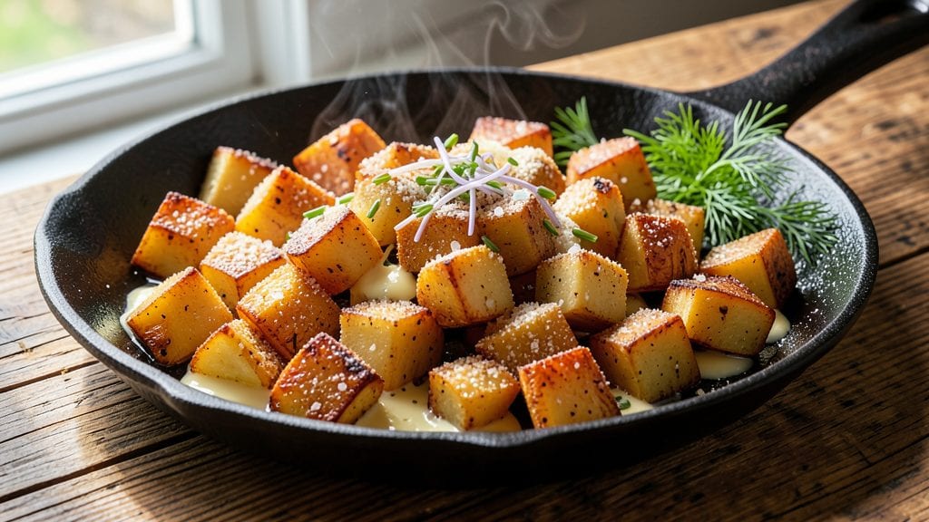 Gordon Ramsay Potatoes Recipe: Crispy Cornmeal Crust With Herbed Mayonnaise Magic