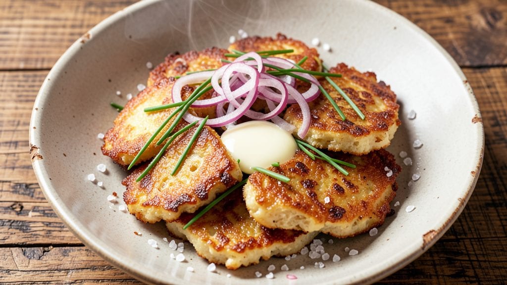 Grandma's Potato Latkes Recipe: Golden Crispy Edges and Fluffy Hearts