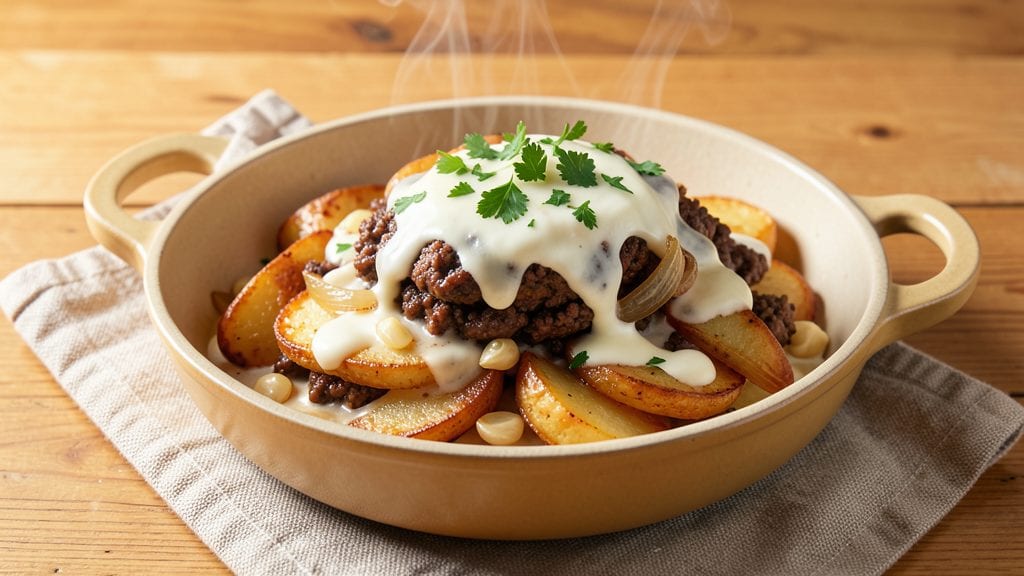 Hamburger Helper Potato Stroganoff Copycat Recipe: One-Pot Creamy Cream Cheese Magic