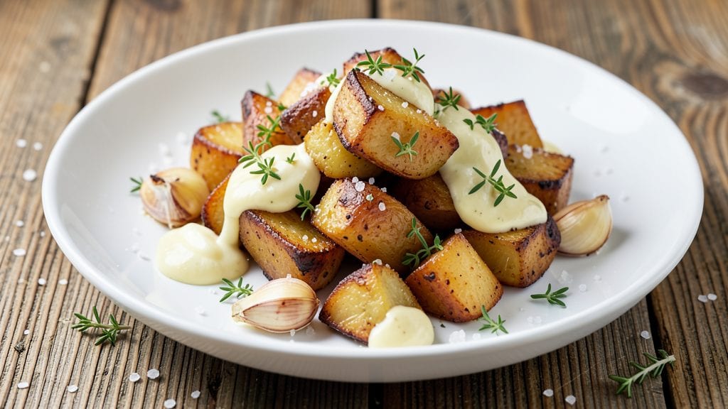 Harvest Potatoes Recipe: Vinegar-Kissed Crunch Over Silky Centers