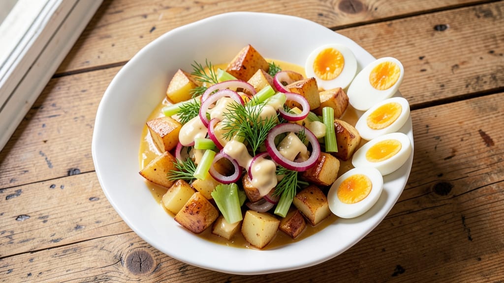 Hellmann's Classic Potato Salad Recipe: Vinegar-Kissed Crunch Over Creamy Mayonnaise Magic