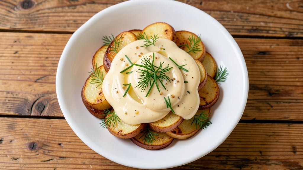 Hellmann's Mayonnaise Potato Recipe: Creamy Vinegar-Infused Bites With Crunchy Cornmeal Crowns