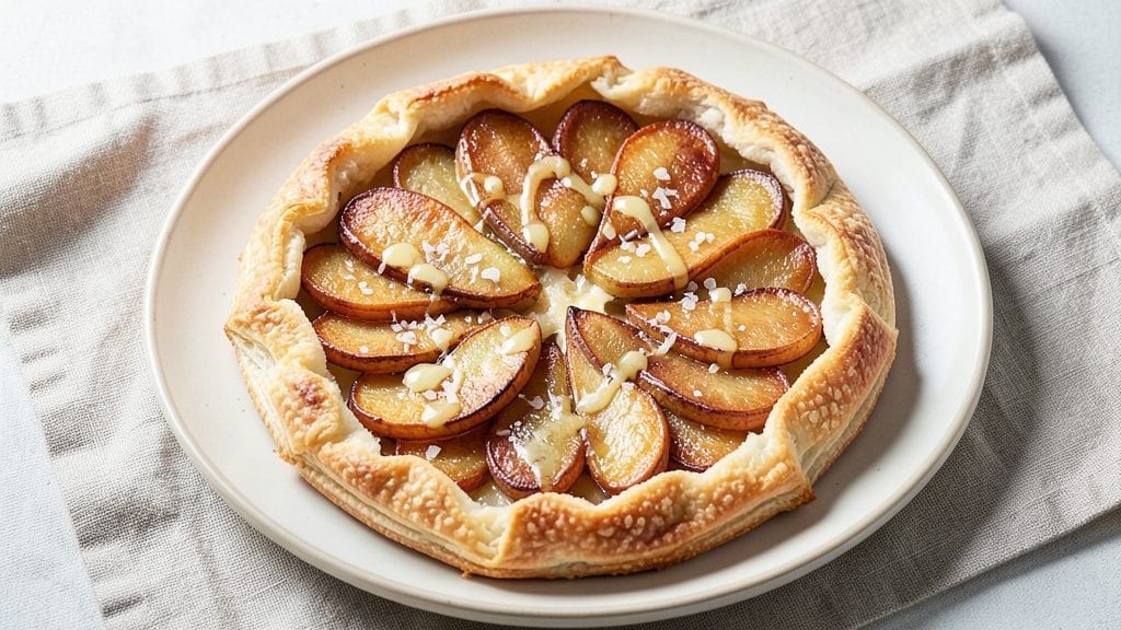 Ina Garten Potato Galette Recipe: Flaky Rustic Crust With Vinegar-Kissed Tang