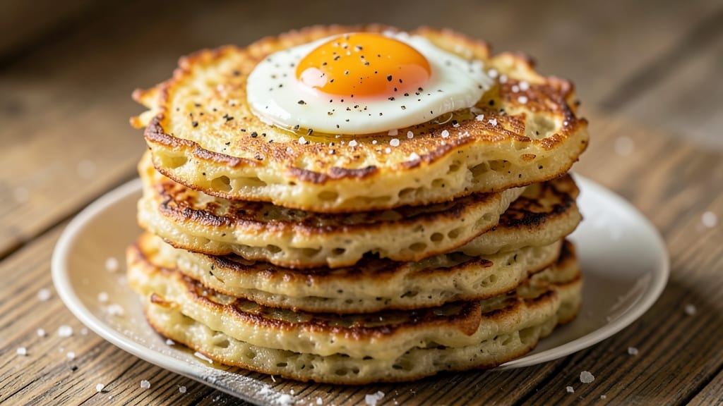 Izzy's Potato Pancake Recipe: Shatterproof Crust Meets Fluffy Pink Centers