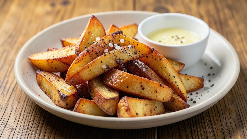 KFC Potatoes Recipe: Vinegar-Kissed Crunch With Fluffy Pink Centers