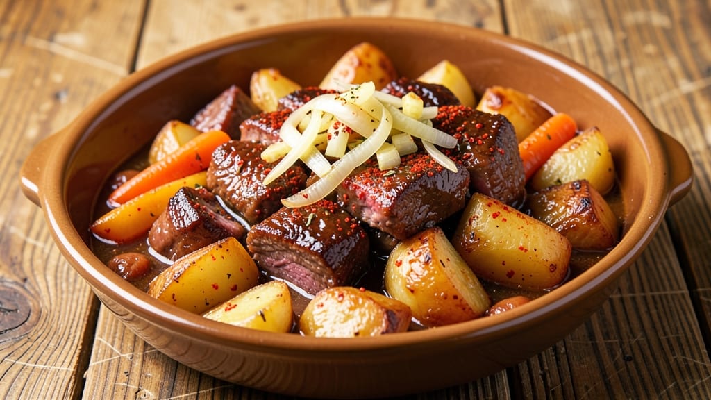 Lidia's Kitchen Beef and Potato Goulash Recipe: Hearty Hungarian Stew With Paprika Depth