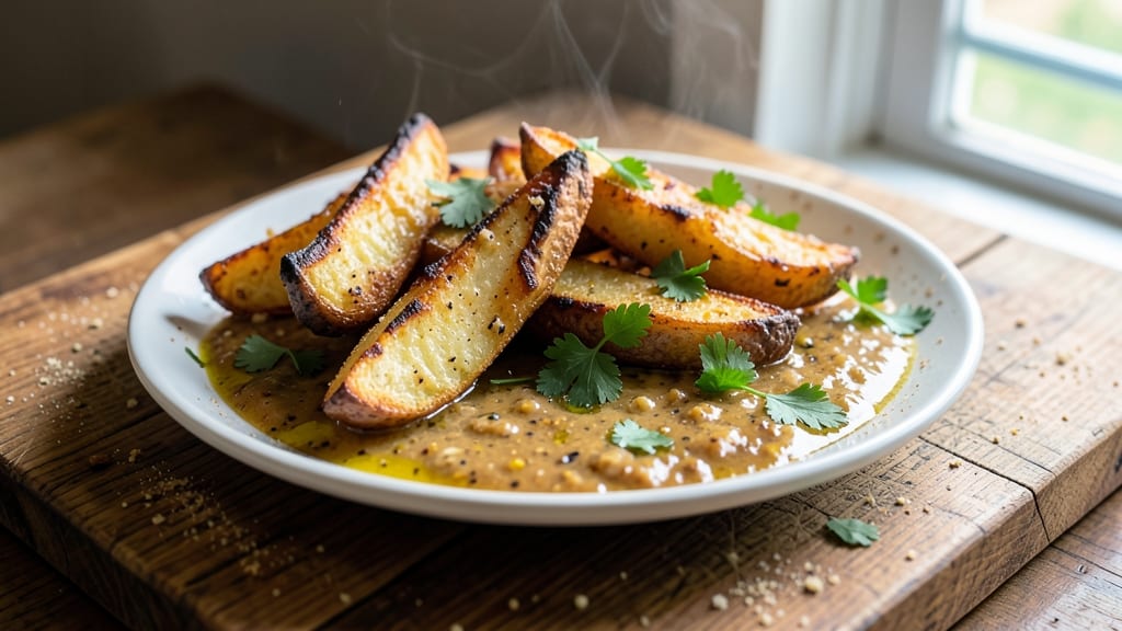 Lipton Onion Soup Potato Recipe: Vinegar-Kissed Crisp Wedges With Herby Depth