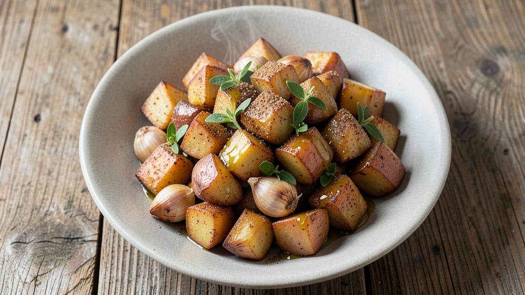 Mediterranean Potatoes Recipe: Herb-Infused Roast With Charred Edges