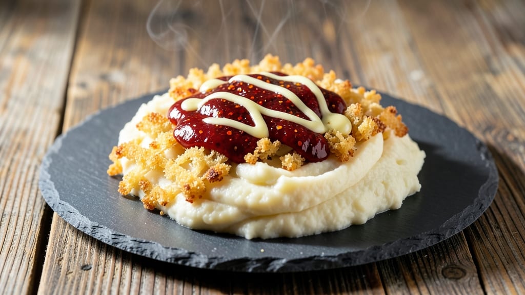 Nando's Peri Peri Mashed Potatoes Recipe: Spicy Golden Crunch Over Creamy Mayonnaise