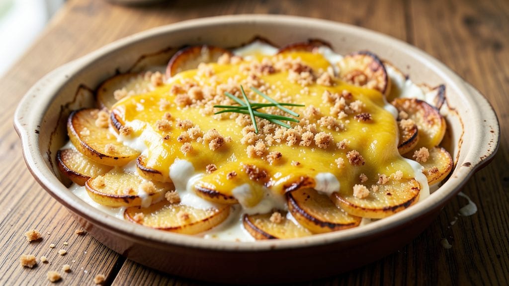 Natasha's Kitchen Scalloped Potatoes Recipe: Layered Cheese Magic With Crispy Top