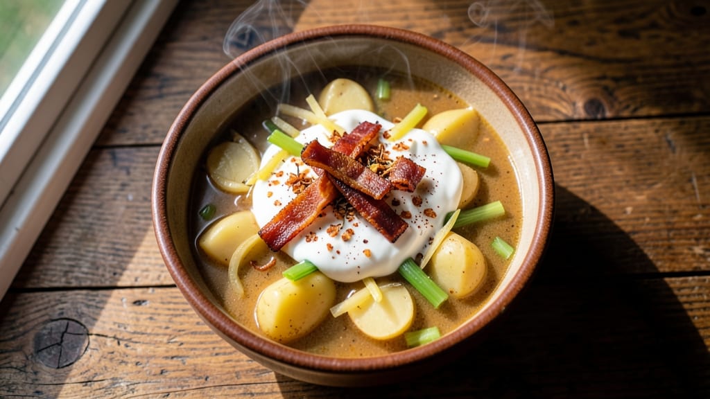 O'Charley's Potato Soup Copycat Recipe: Velvety Swirls With Crispy Bacon Bits