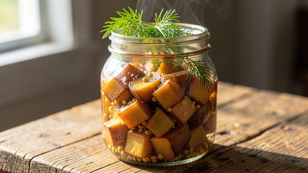 Old-Fashioned Pickled Potatoes Recipe: Vinegar-Bright Crunch in 10 Minutes