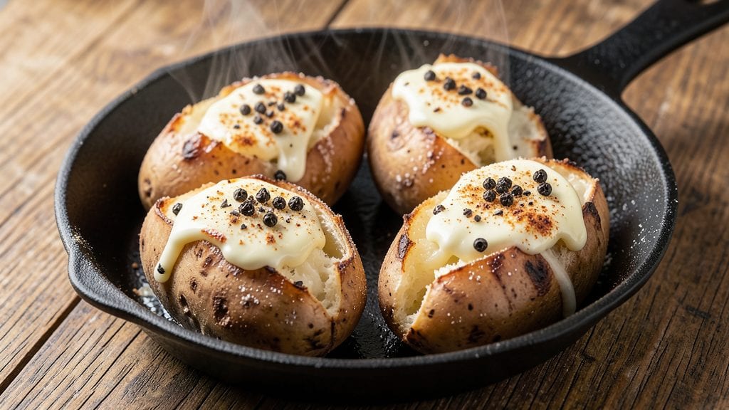 Outback-Style Baked Potato Recipe: Buttery Roast With Hidden Sour Cream Swirl