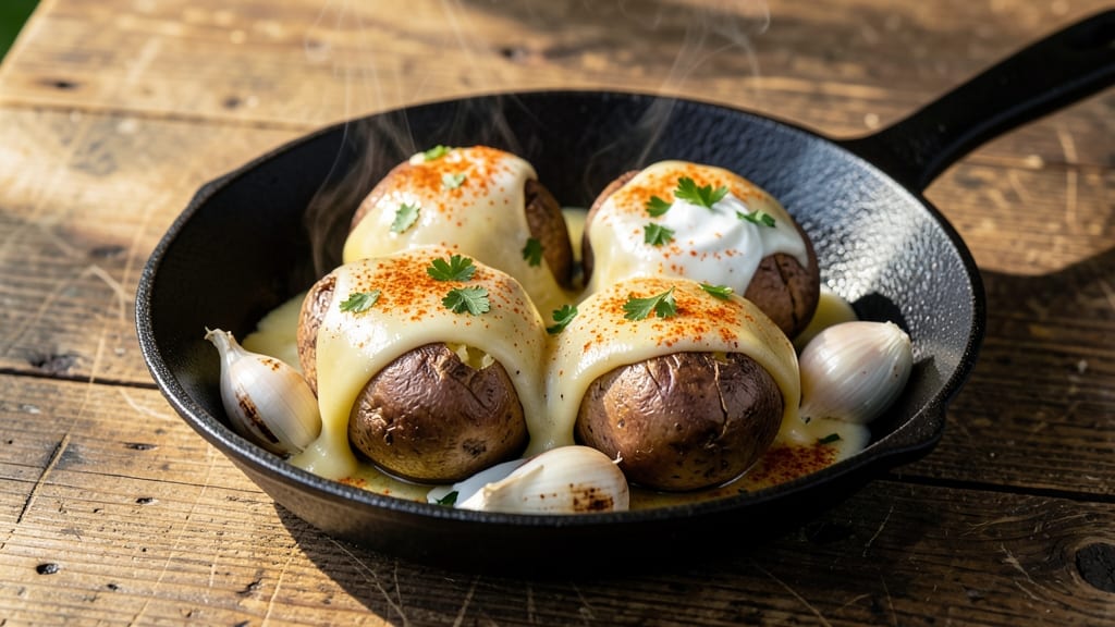 Papas Rellenas Recipe: Spanish-Style Stuffed Potatoes with Melty Cheese