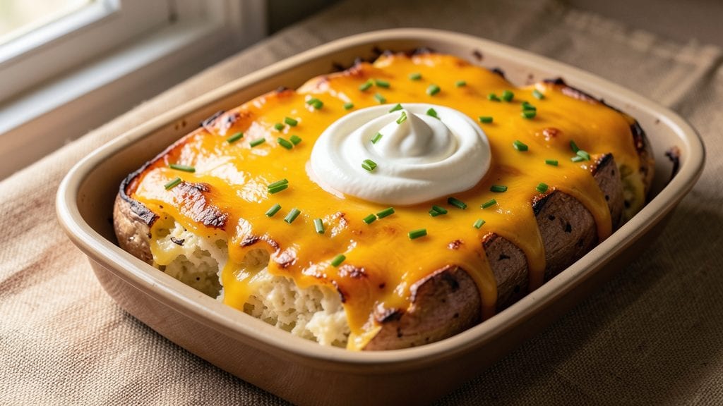 Paula Deen's Twice Baked Potato Recipe: Golden Crisp Crowns Over Creamy Hearts