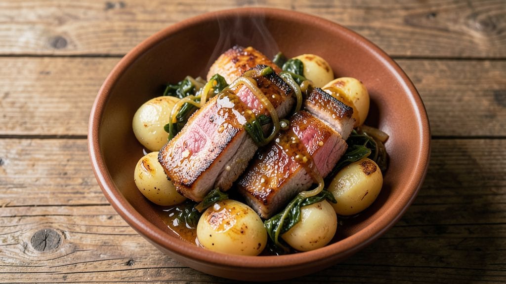 Pork Chops, Sauerkraut, and Potatoes Recipe: One-Pan German-Style Feast