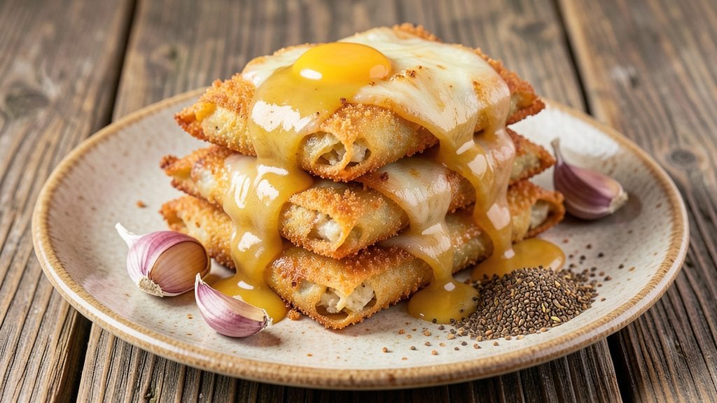 Potato Flautas Recipe: Crispy Cornmeal Wraps With Creamy Cheese Hearts