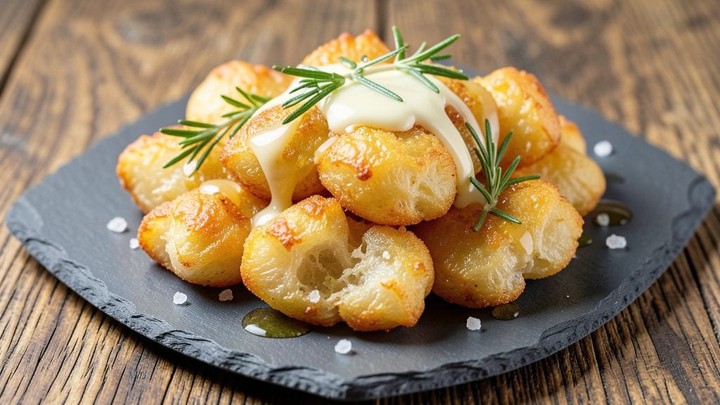 Puffed Potatoes Recipe: Vinegar-Kissed Crunch Meets Cloud-Soft Centers