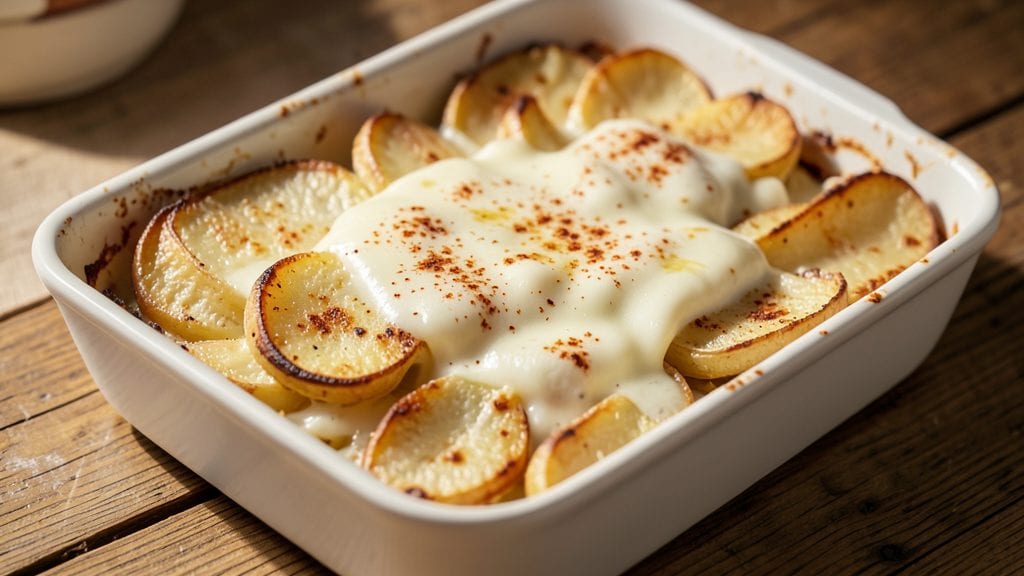 Scalloped Potatoes Velveeta Recipe: Golden Crisp Crowns Over Melty Cheese