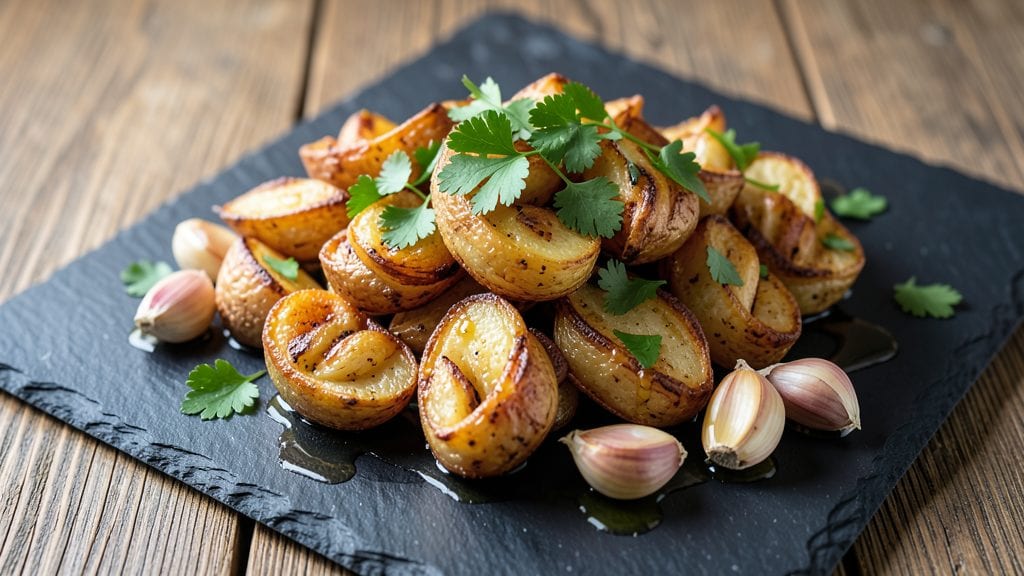 Twist Potatoes Recipe: Crispy Vinegar-Kissed Wedges with Herby Fluff