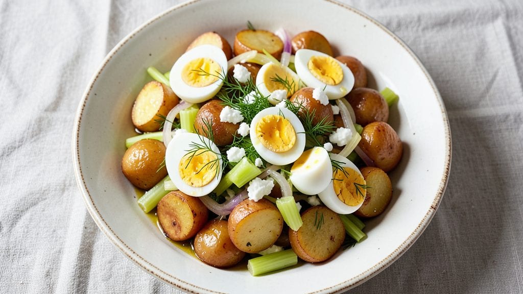 Walmart Amish Potato Salad Recipe: Crispy Cornmeal Crowns Over Creamy Hearts